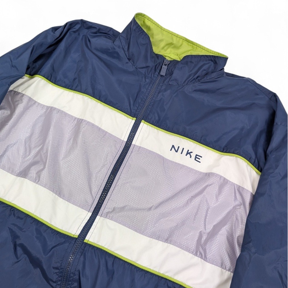 Vintage‎ 90s Nike Windbreaker Jacket Men's 2XL Colorblock Seattle Seahawks